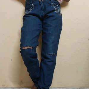 Girls Blue Jeans, Size 28