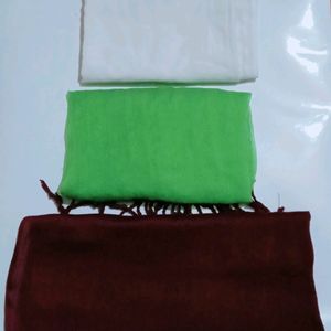 1 Winter Stole & 2 Pure Cotton Dupatta