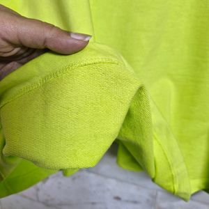 Oversized Neon Green Top