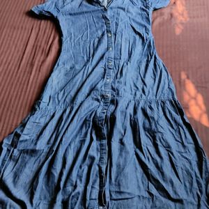 Denim Maxi Dress