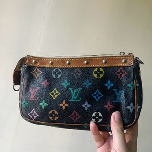 LV Multicolour Pochette Bag