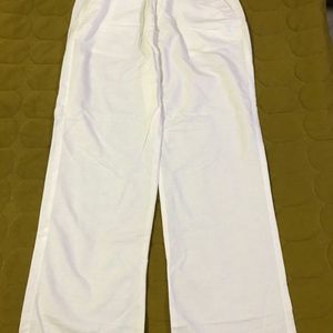 Casual White Trouser Waist 30(stretches Further)