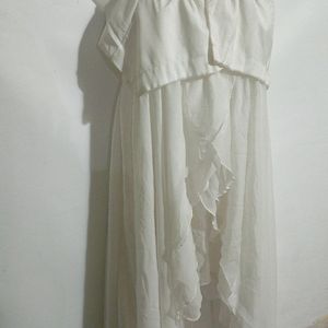 WHITE  PRINSESS DRESS