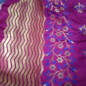 Pure Silk Hand Woven Saree