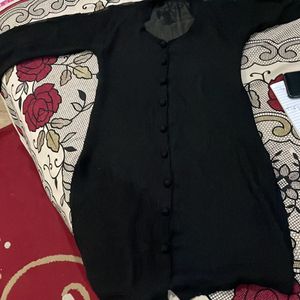 Black Chikankari Kurta