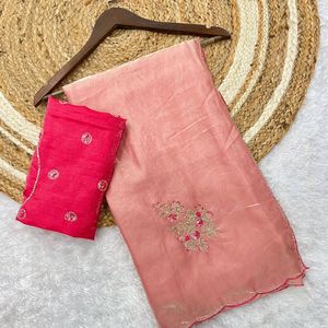 Pure Organza Saree For Women