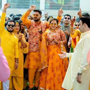 Couple Haldi Outfit