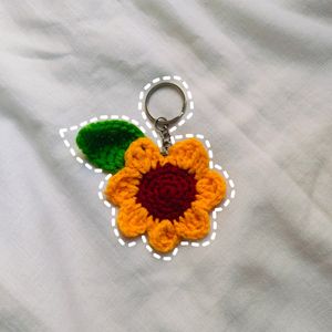 Sunflower Keychain