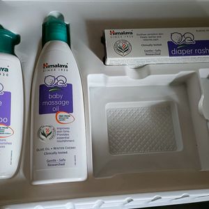 Himalaya Shampoo, Diaper Rash Cream & Masaage Oil