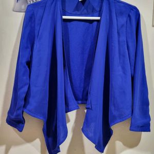 Royal Blue Shrug