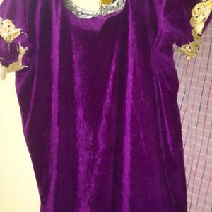 Velvet Kurti