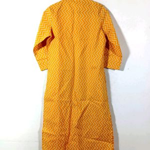 Mustard Yellow Kurta (Women)