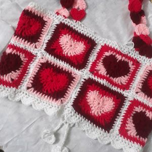 Heart Crochet Top