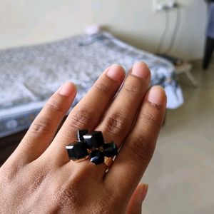 Ring: Golden and Black