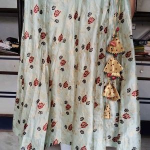 NEW FLORAL GHAGRA