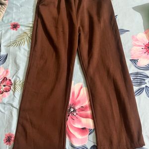 Brown Joggers (Inside Woollen Material) Strechable
