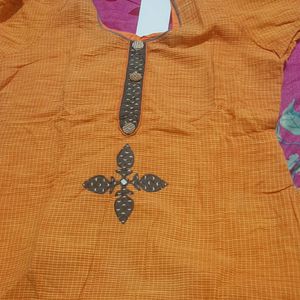 Orange Kurti