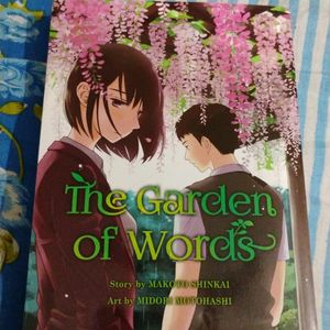 Original Garden Of Words Manga Anime Book Novel