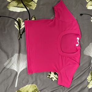 pink Crop Top