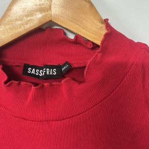 Cute Red Tshirt For Women