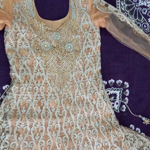 Golden Anarkali