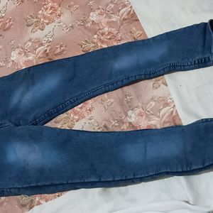 Blue Colour Jeans For Kid