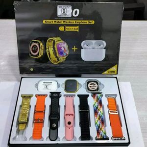 H20 Smart Watch, Earbuds Set Combo