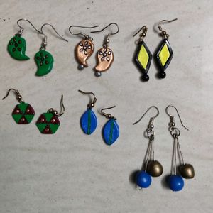 Terracotta Earrings - Any 3 Set (Your Choice)