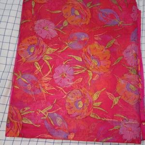 Beautiful Flower Designs Saree