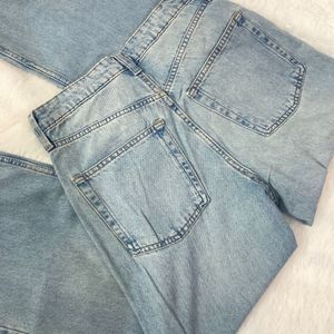 H&M High Waist Denim