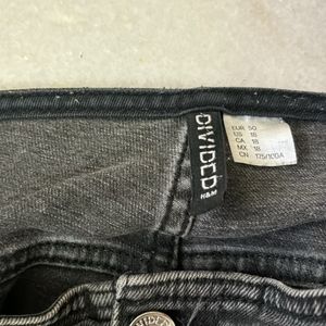 H&M DIVIDED y2k FLARE JEANS