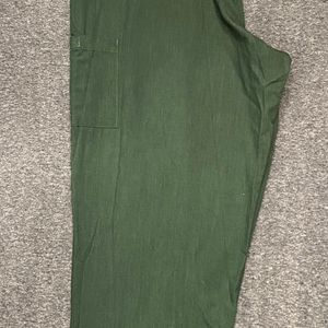 Green Baggy Cargo Men