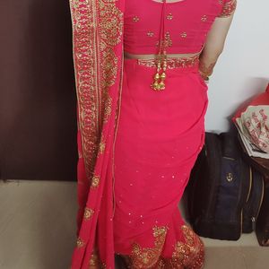 Heavy Party Wear Saree