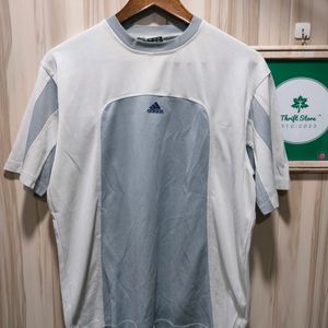 Adidas White Grey T-shirt