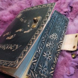 Vintage Leather Journey Diary