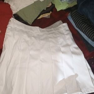 White Tennis Skirt