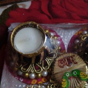 Diwali Home Decor Candle Piece