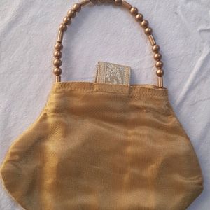 Golden Small Bag