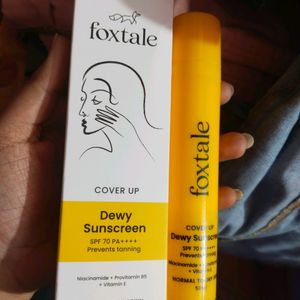 Foxtale Dewy Sunscreen