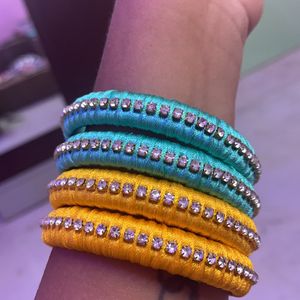 🎀Silk Thread Bangles New 🎀