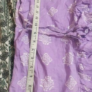 Purple Printed Salwar