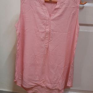 Peach Sleeveless Top