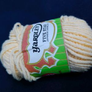 Beige Colour Woolen Thread (Crochet)