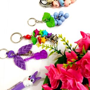 😍3 Fabulous Cute Handmade Keychains🗝️