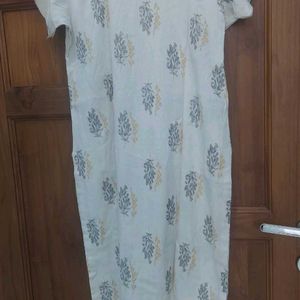 Cream Kurti