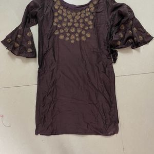 Ethnic Kurti With Plazzo