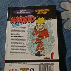 NARUTO COMIC BOOK VOLUME 1