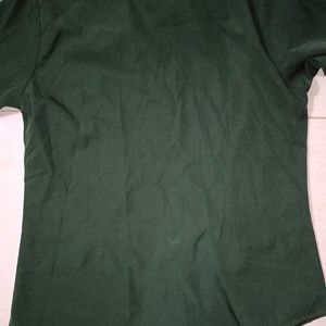 Dark Green Top For Girls 🫶