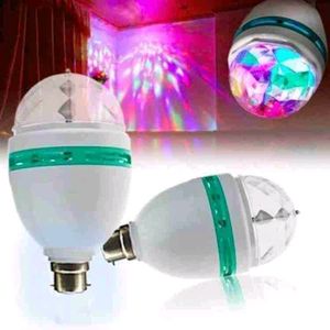 Disco LED Rotating Bulb Light Lamp for Home Decor