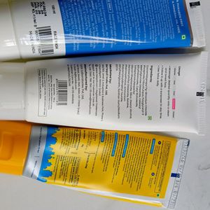 Cleanser Moisturizer And Sunscreen With free Gift